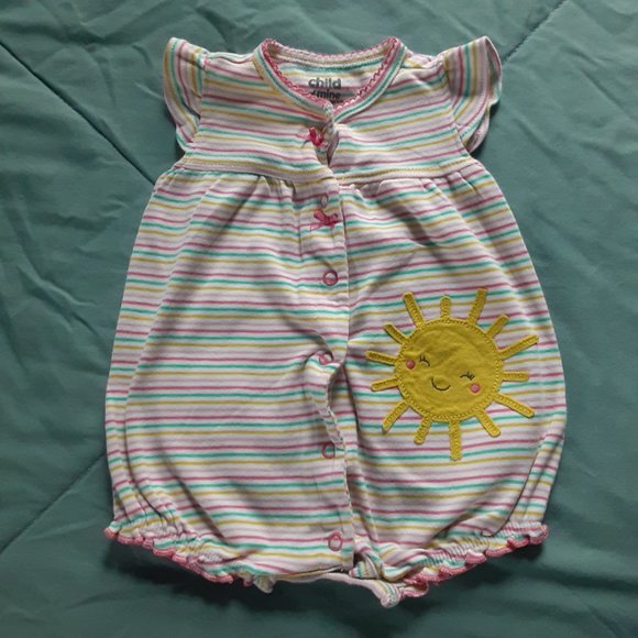 Baby Girl Clothes Lot Of 7 Size 0-3 Months - Picture 12 of 15